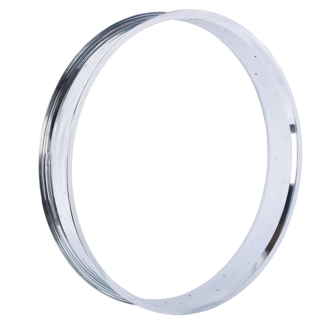 side view of Micargi mirror chrome rim for 29*3.0 4.0 fat tire 36 spokes