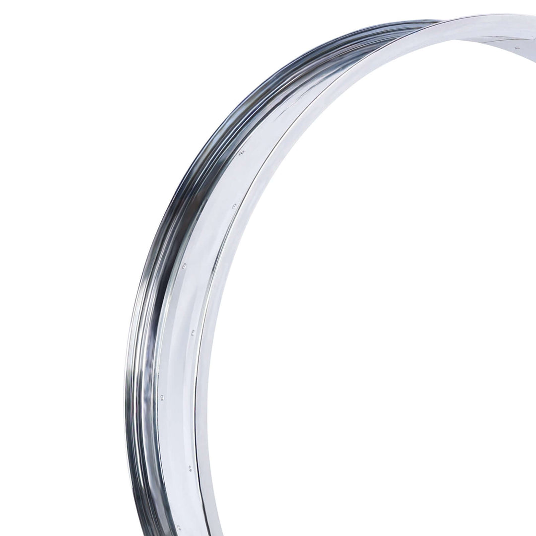 side view of Micargi mirror chrome rim for 29*3.0 4.0 fat tire 36 spokes