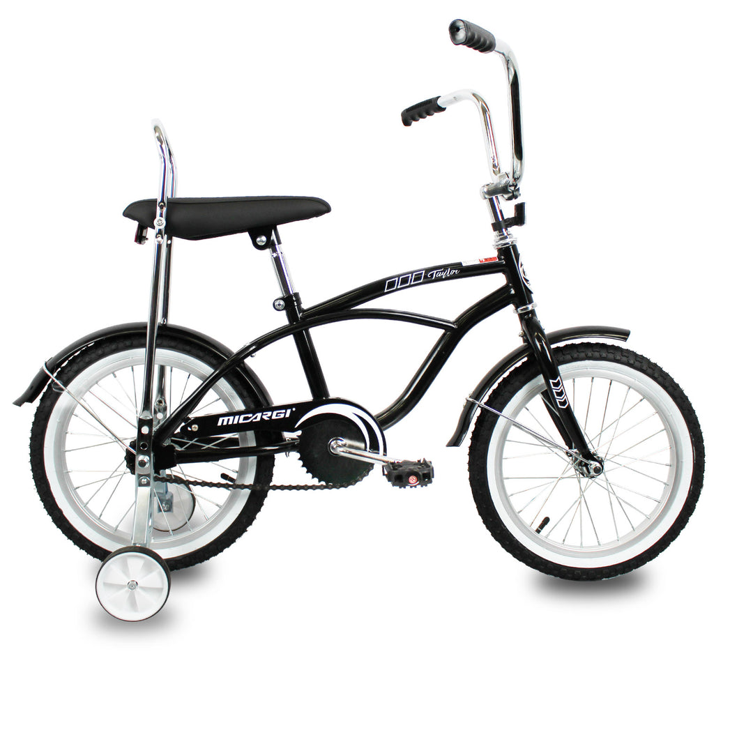 Micargi Taylor kid bike with training wheel black 16"