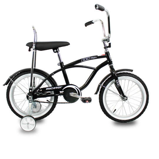 Micargi Taylor kid bike with training wheel black 16"