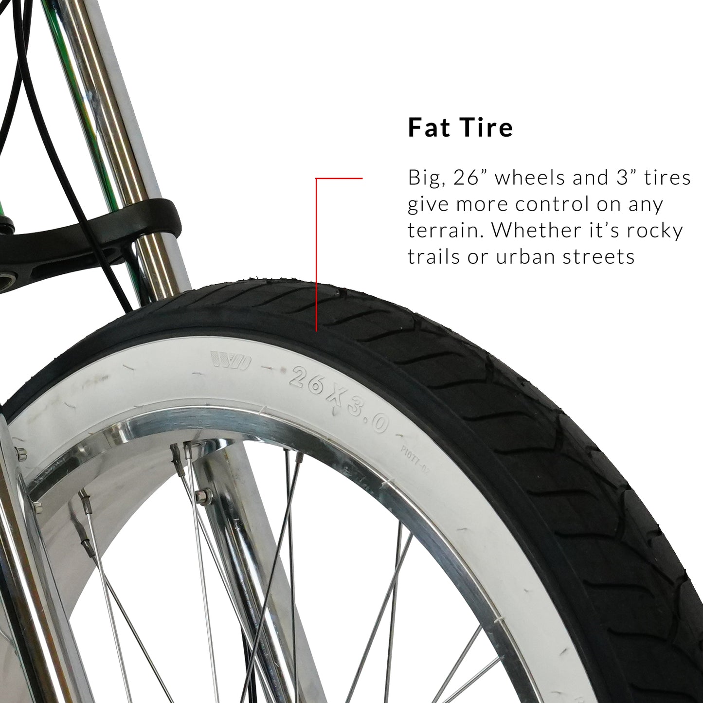 Micargi Boston 7 Stretch Cruiser Bike
