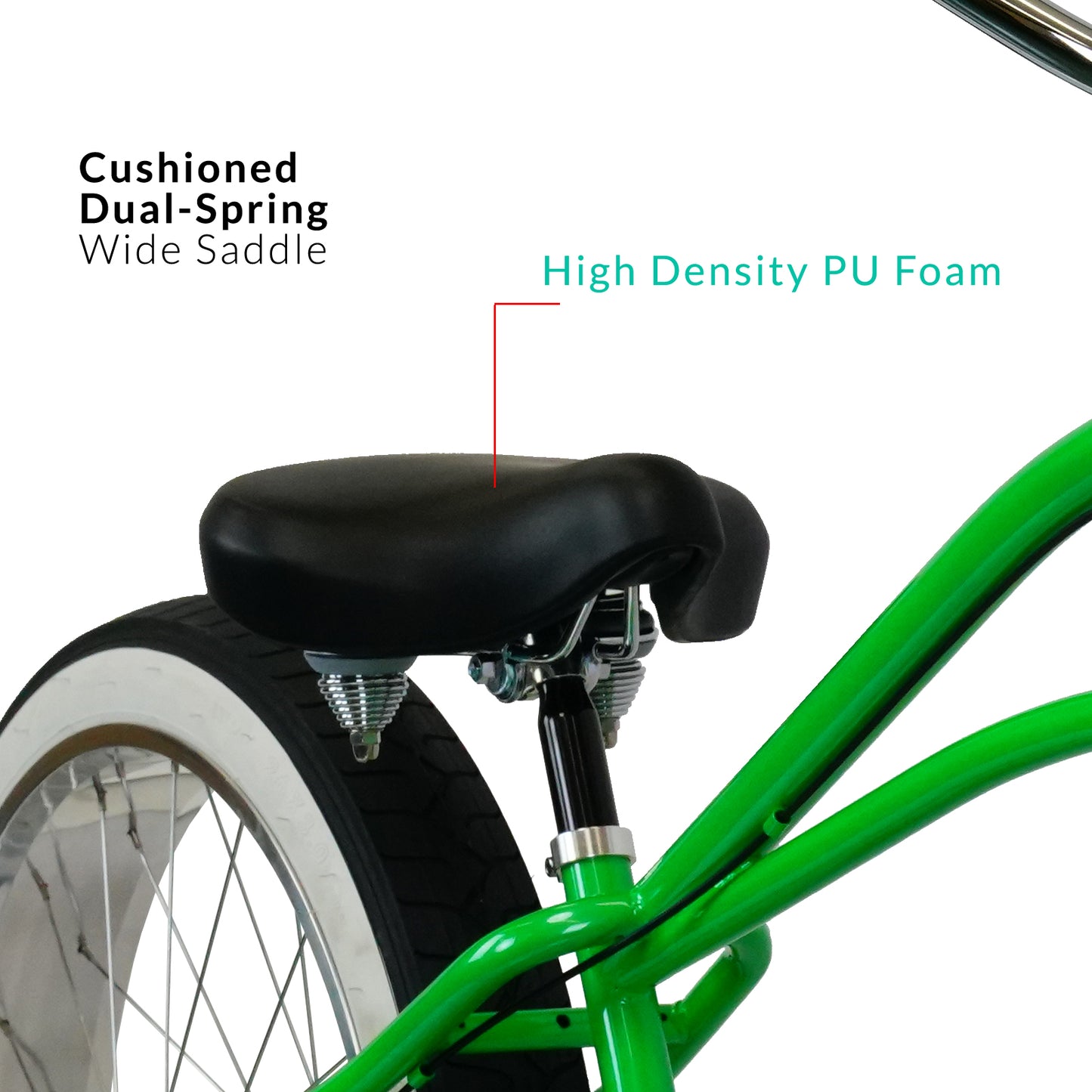 Micargi Boston 7 Stretch Cruiser Bike