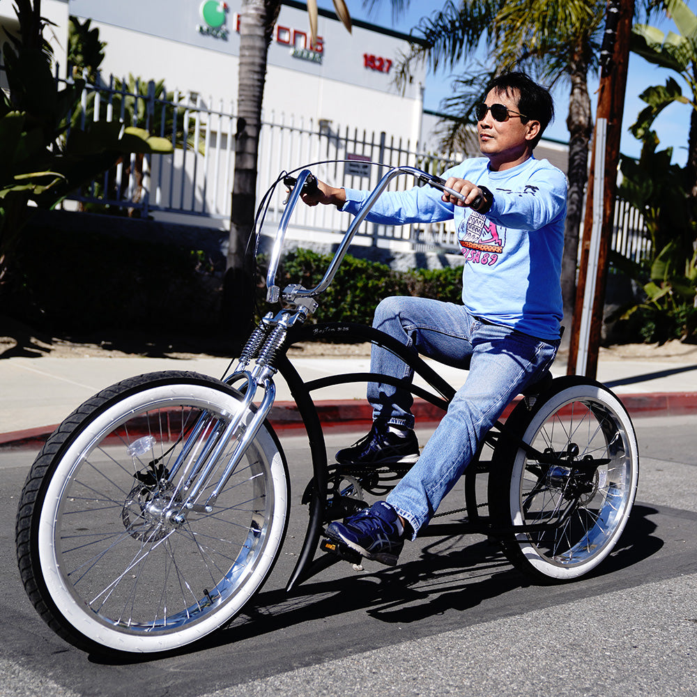 Micargi Boston 3i DS Stretch Cruiser Bicycle 3-Speed