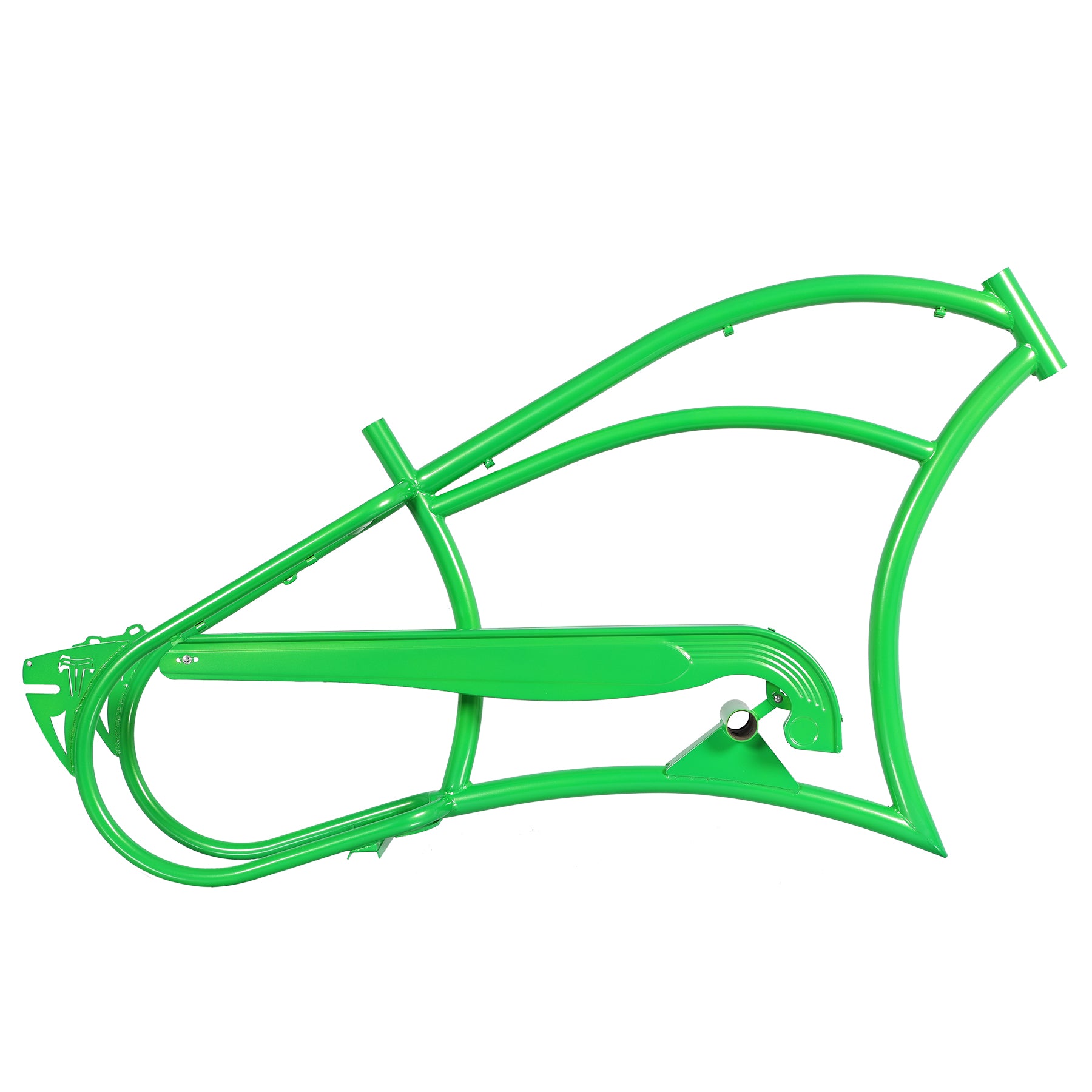 lowrider bicycle frames Micargi Harman3D 26" Stretch Cruiser Steel Bike Frame