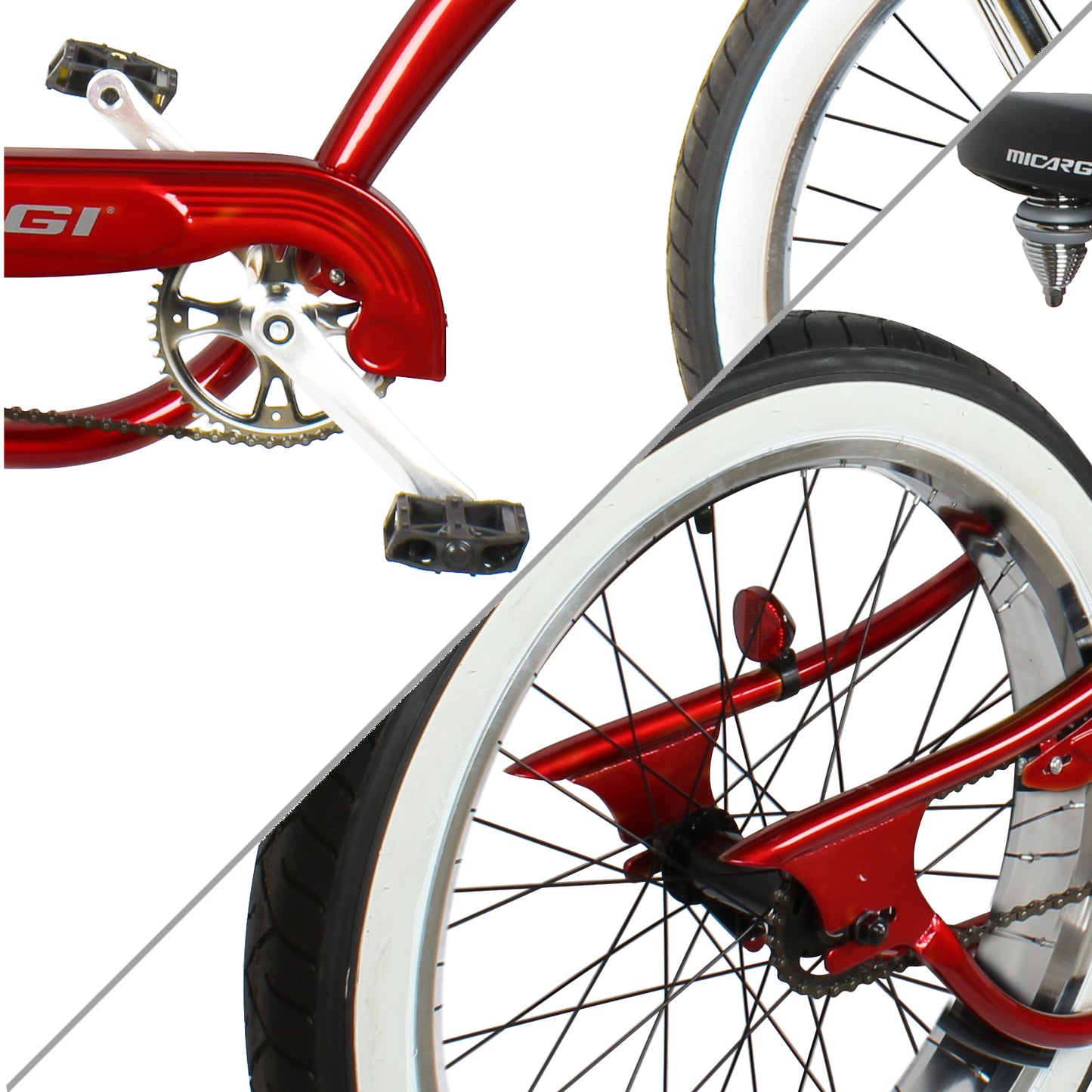 Micargi Bronco3.0 26" Cruise Beach Bike