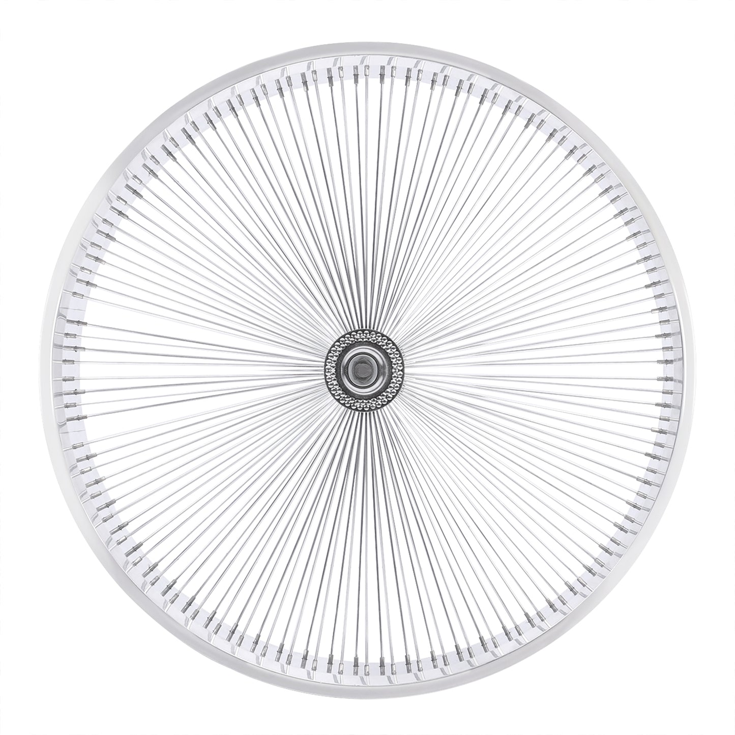 Micargi WH-TR7526140 26"X3"X13GX140H Aluminum Polish Fat Rims Wheel Set
