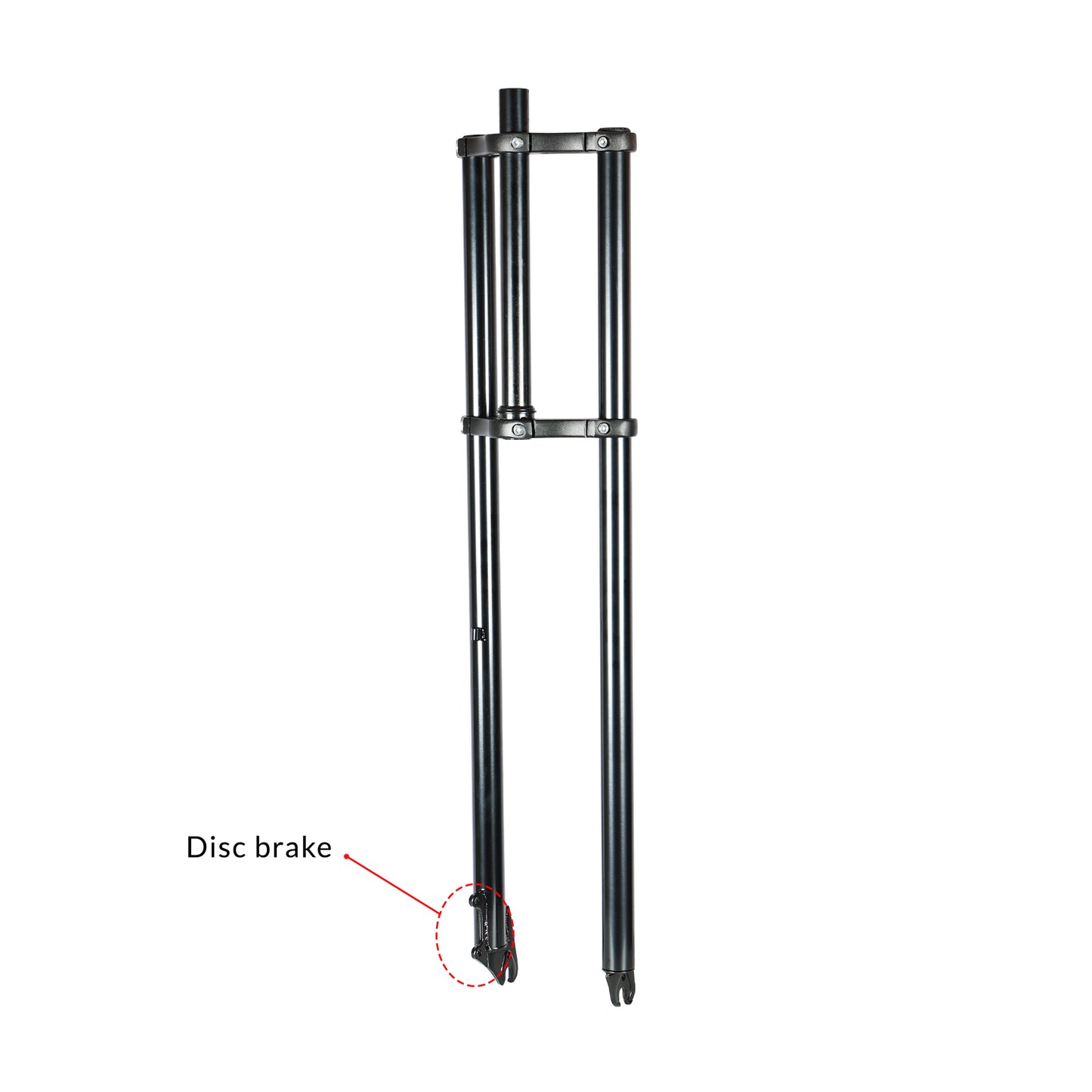 Micargi FK-TP80305135D8 Triple Tree Fork For 4.0 tire with Disc Brake