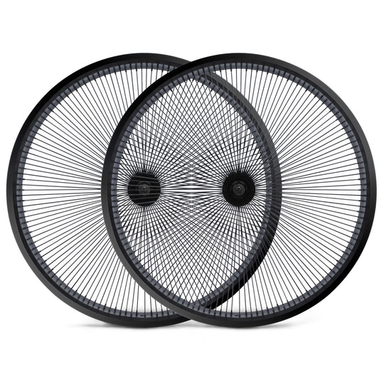 Micargi 13GX140H Fat Rims Wheel Set FOR 7 SPEED 26" 3" 4" Tire Black