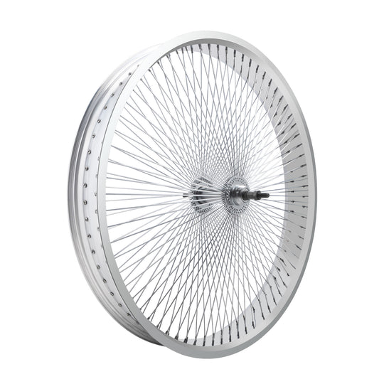 Side View of Micargi 13GX140H Fat Rims Wheel Set FOR 7 SPEED Disc Brake 26" 3" 4" Tire Polish