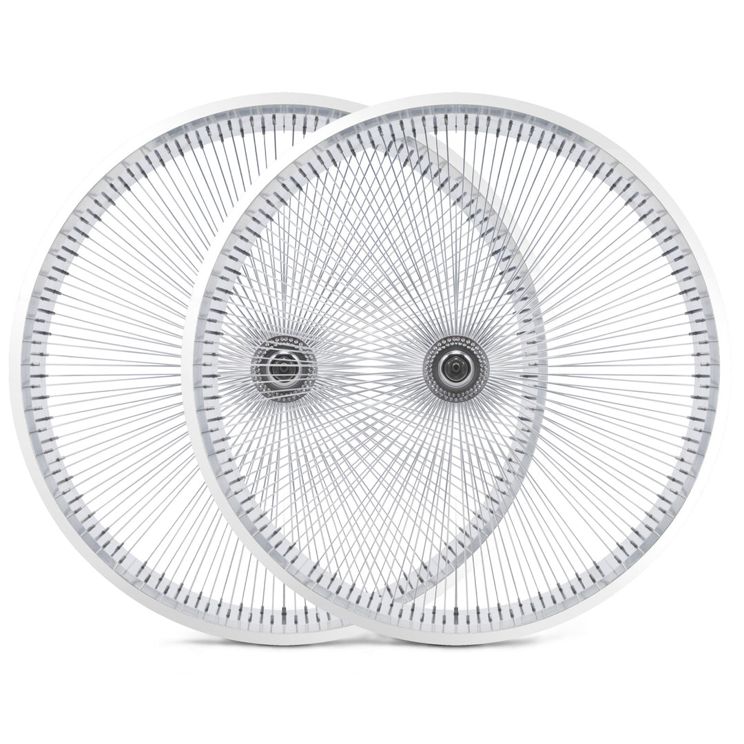 Micargi 13GX140H Fat Rims Wheel Set FOR 7 SPEED Disc Brake 26" 3" 4" Tire Polish