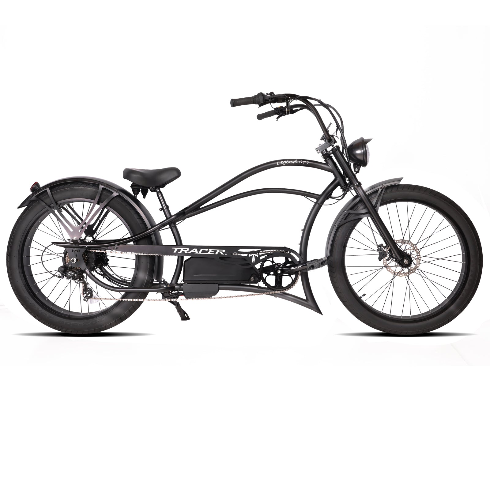 Tracer Legend Stretch Cruiser E-bike 1000W Black