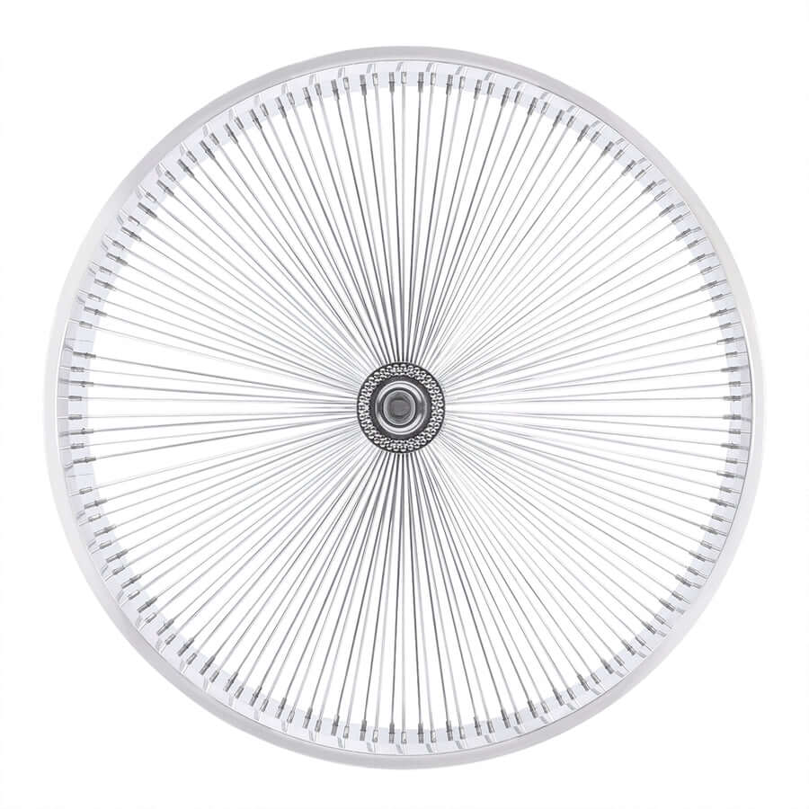 Micagi WH-TR9529140 29"X4"X13GX140H ALUMINUM POLISH FAT RIMS WHEEL SET.
