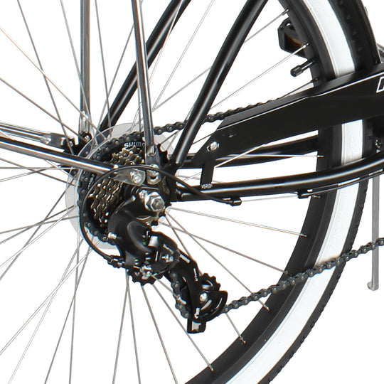 Close up of Micargi 26" Rover Beach Cruiser Bike for Men 7-speed