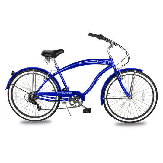 Micargi 26" Rover Lightweight Beach Cruiser Bike for Men low handlebar