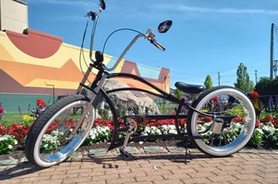 stretch beach cruiser bike