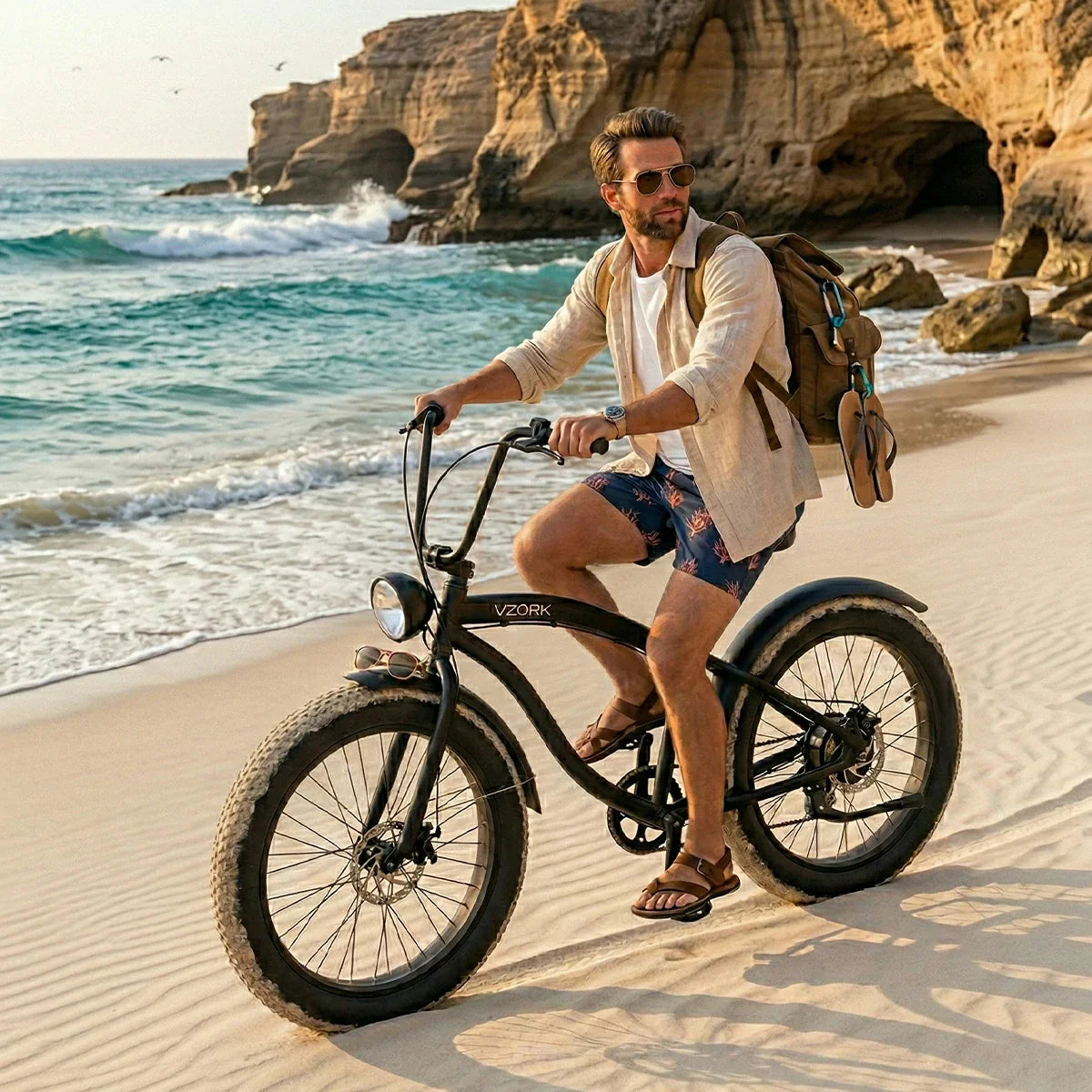 Electric Beach Cruiser Bikes