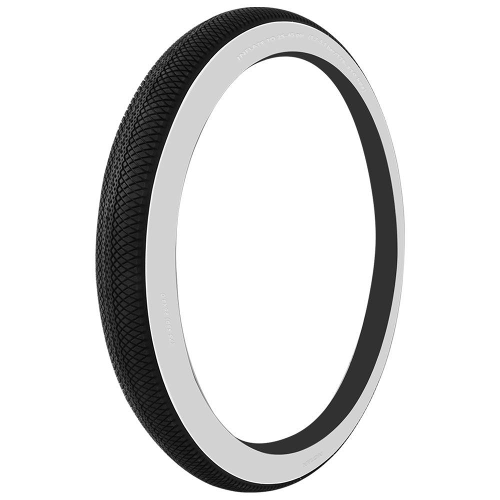 Micargi TR-WD-W1111 26x3.0 inches White Wall Tire for Cruiser Bike
