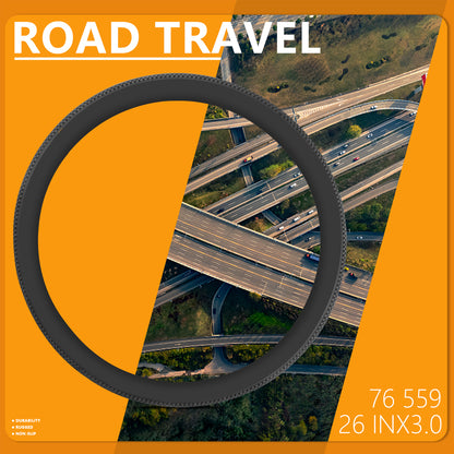 Micargi TR-WD-W1111 26x3.0 inches White Wall Tire