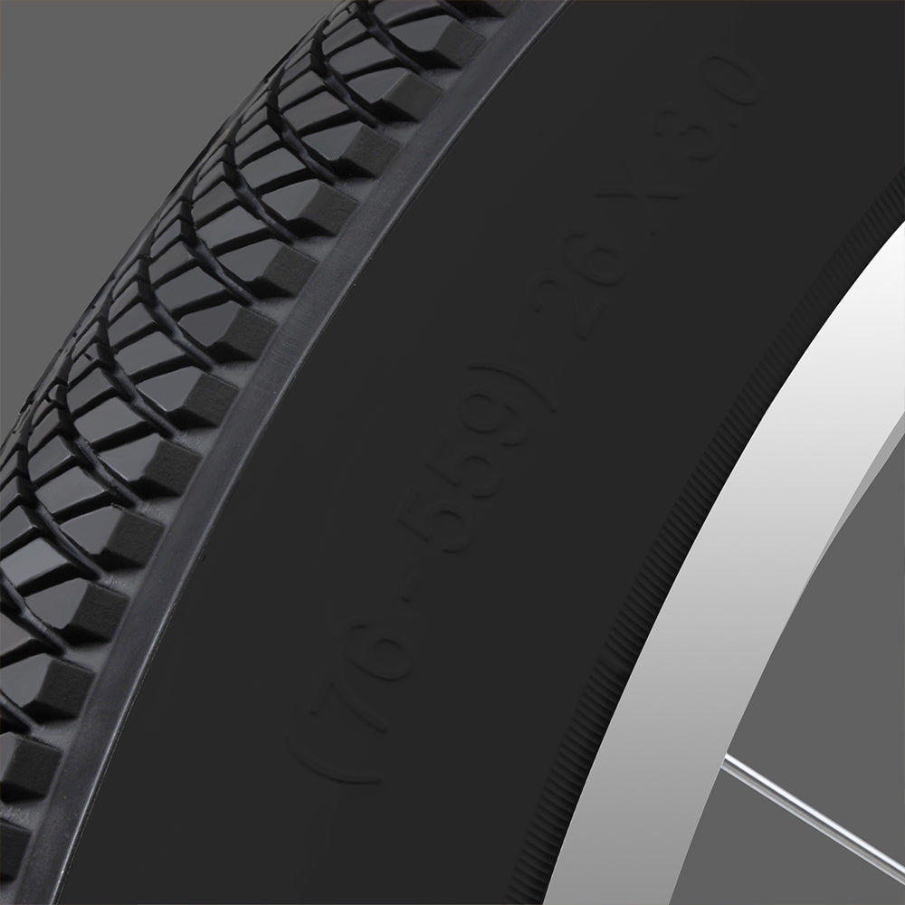 Pneumatici Per Bici Trekking Baldy's 700x38c - Neri, Battistrada Slick Pneumatici Per Bici Trekking Baldy's 700x38c - Neri, Battistrada Slick