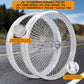 Side view of Micargi 26"X3"X13GX140H Aluminum Polish Fat Rims Wheel Set Disc Brake for 3.0 4.0 Fat Tire