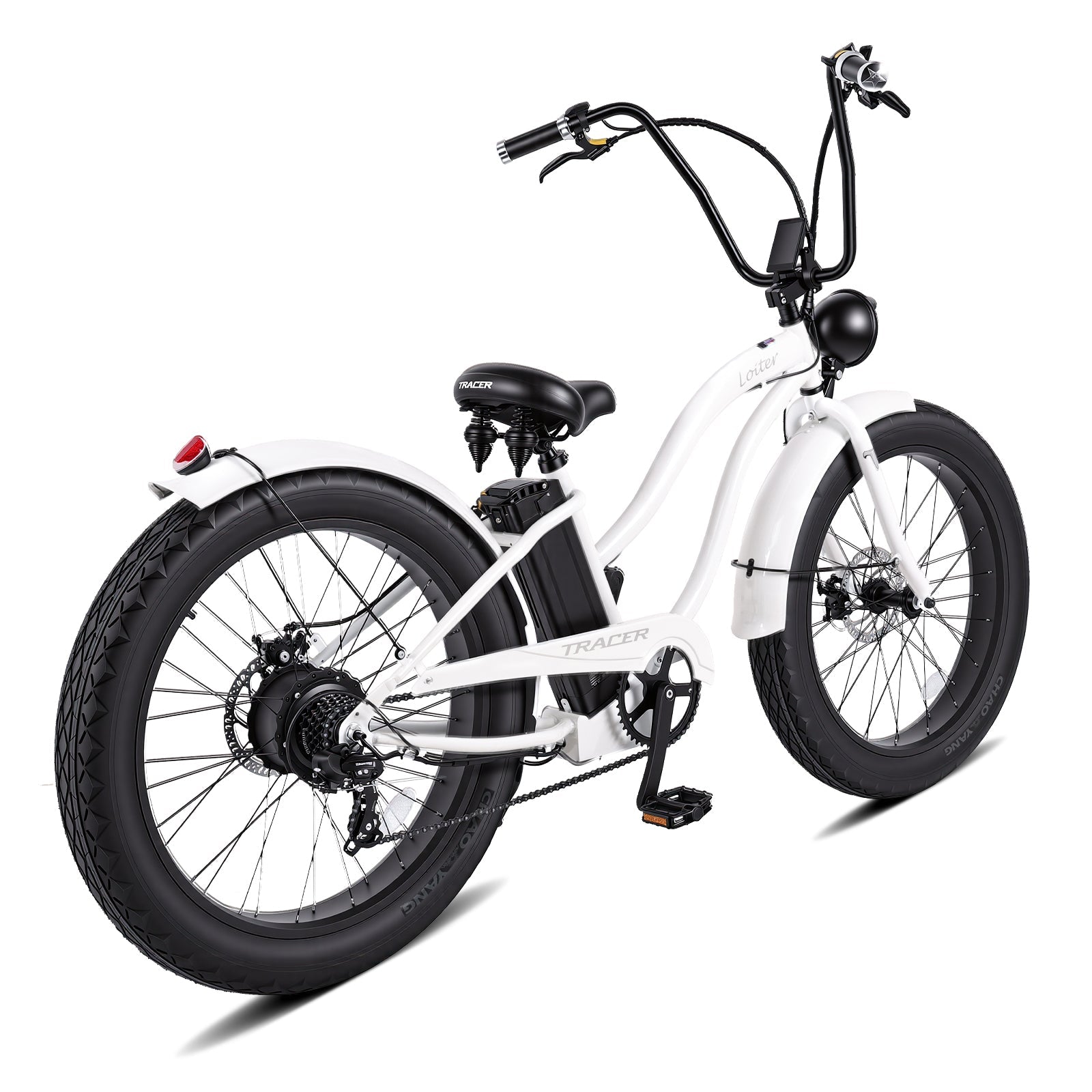 Tracer Loiter 26" 800W Cruiser E-Bike