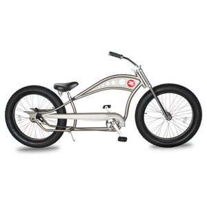 Micargi Vancouver Chopper Cruiser Bike in grey 26 inch