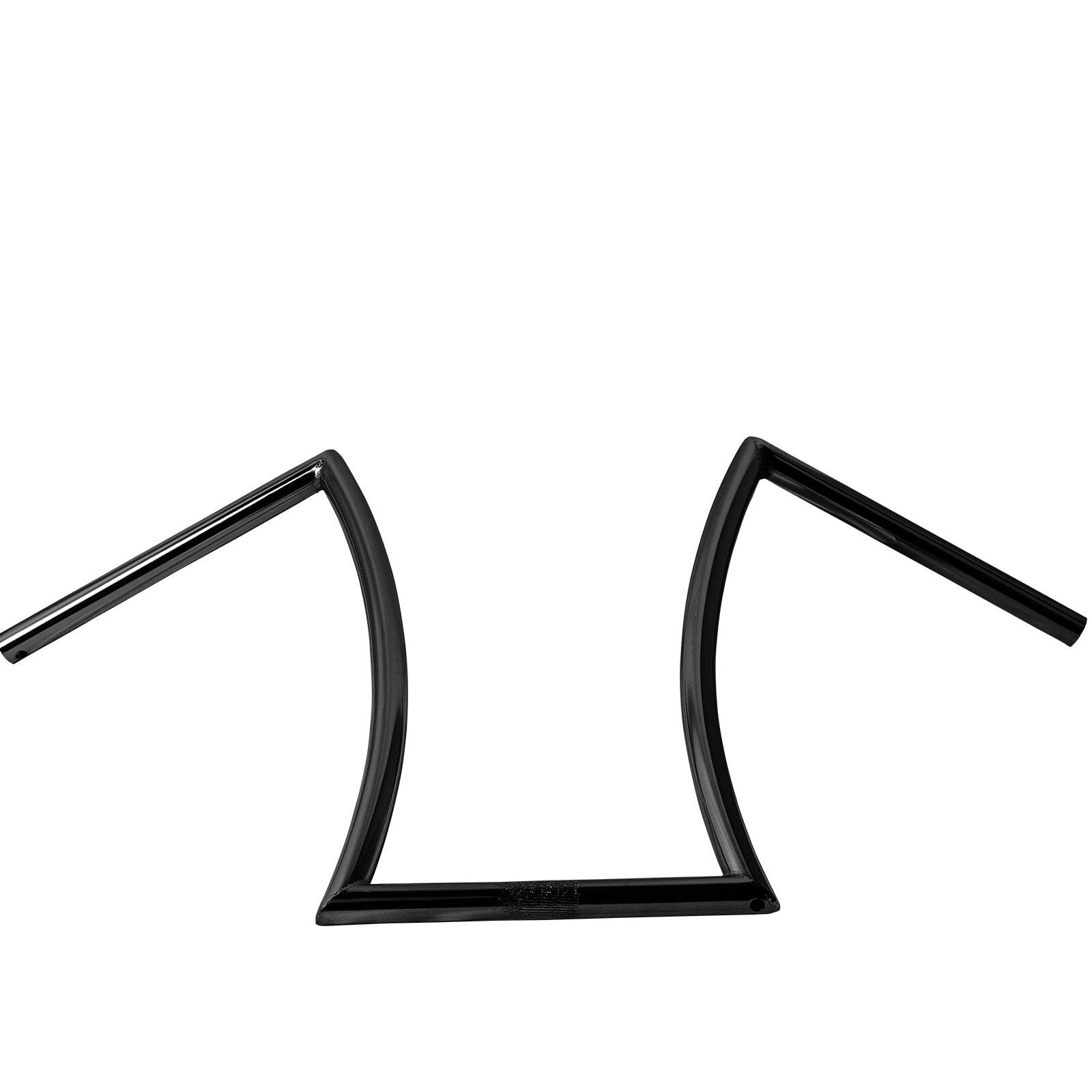 Micargi Hi-Rise U-Type Steel Lowrider Bicycle Handlebar for Chopper Cruiser Bike Black