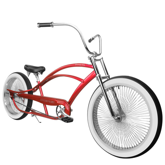 Micargi Bronco Pro 26” Stretch Cruiser Bike