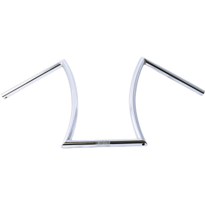 Micargi Hi-Rise U-Type Steel Lowrider Bicycle Handlebar for Chopper Cruiser Bike