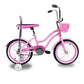 Micargi Taylor kid bike with training wheel pink for 4-7 years old girl