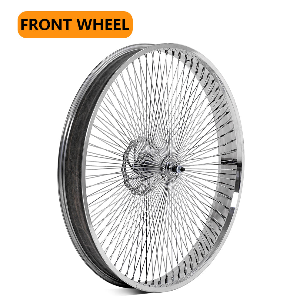Micargi WH-TR7529140D-F/R-PL Fat Rims Wheel Set for 29"*3" with 7-speed Disc Brake