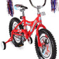 Side View of Micargi Kiddy Kid Bike 16" BMX Style Frame Coast Brake for 3-8 year-old child