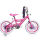 Micargi Kiddy Kids Bike 16" BMX Style Frame Coast Brake Pink with Training Wheels