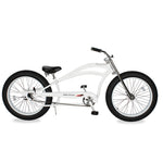 Micargi 26 Seattle Beach Chopper Cruiser Bike in white
