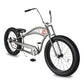 Side view of Micargi Vancouver 26" Chopper Cruiser Bike high rise handlebar fat tire