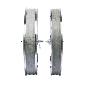 side view of Micargi Chrome WheelSet 29*3.0 29*4.0 Alloy Electroplating Coaster Brake