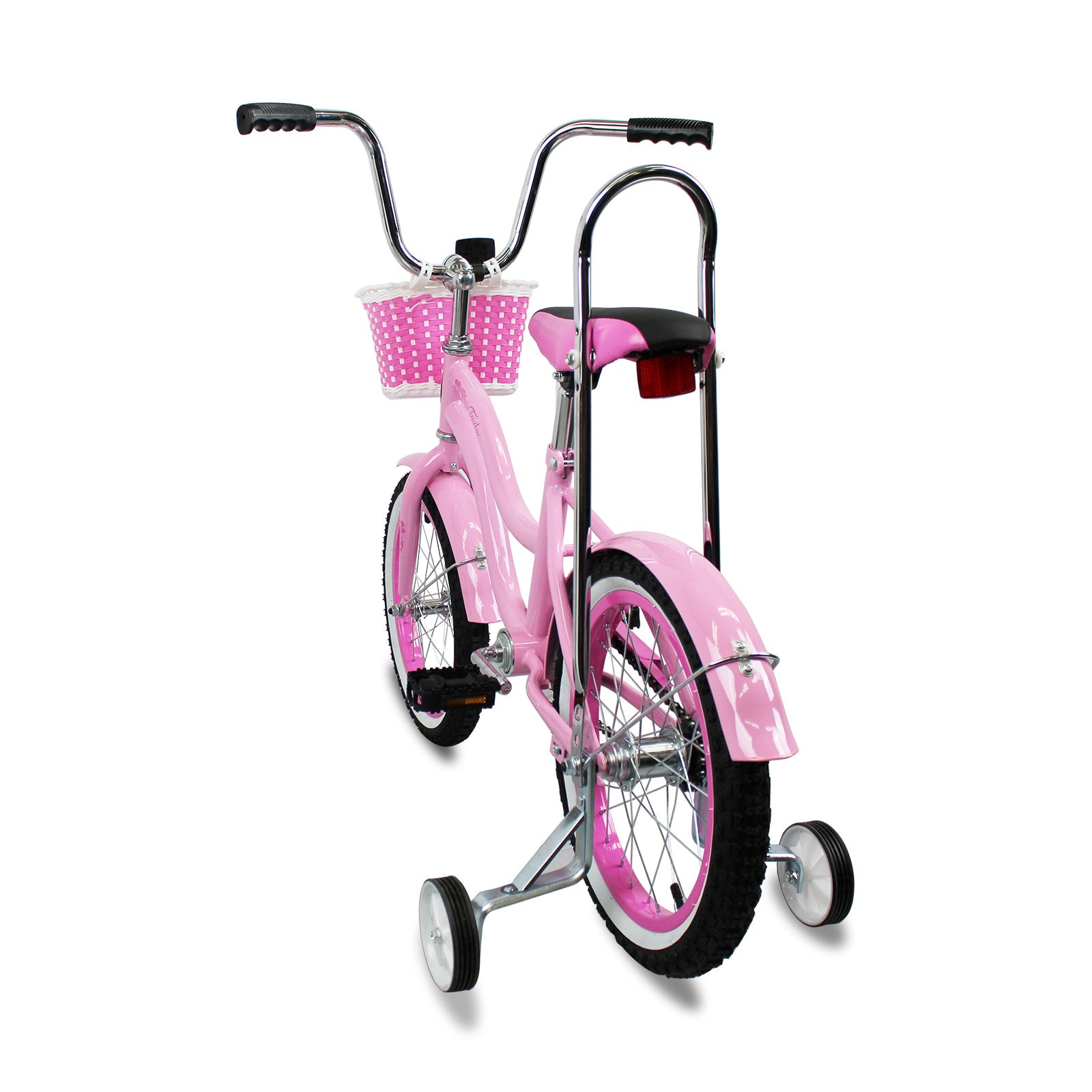 side view of Micargi Taylor kid bike with training wheel coaster brake