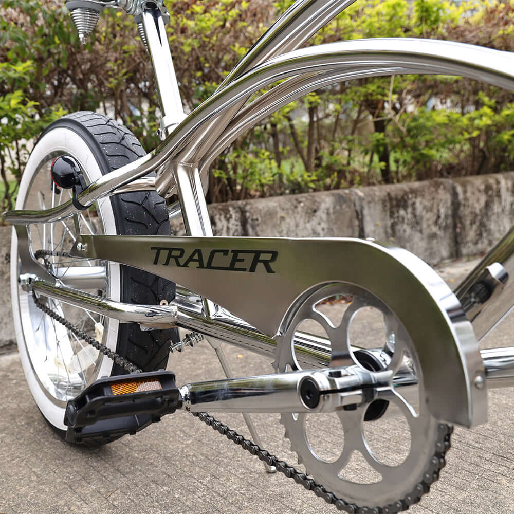 Master 2.0 GS 20-inch chrome stretch lowrider cruiser