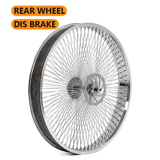 Micargi WH-TR7529140D-F/R-PL Fat Rims Wheel Set for 29"*3" with 7-speed Disc Brake