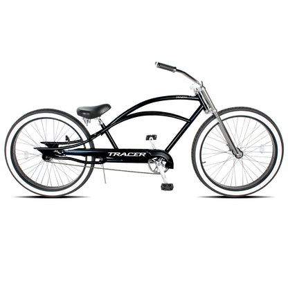 Master 29-inch fat tire stretch chopper cruiser bike
