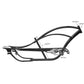 Micargi Bronco chopper Stretch cruiser bike frame 26" coaster brake 7 Speed Black