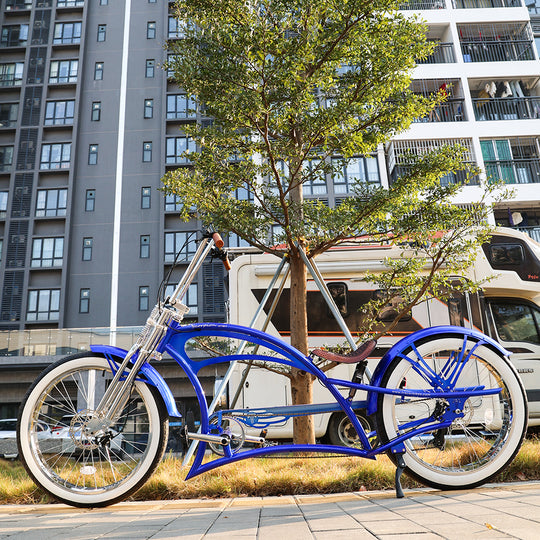 Scorpion GTS 7Speed Stretch Chopper Cruiser Bike