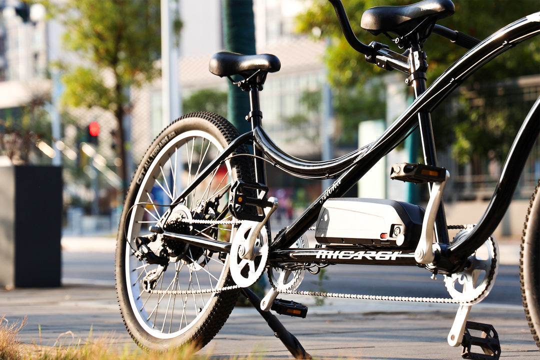 Micargi Aloha 26" Tandem Beach Cruiser Electric Bike