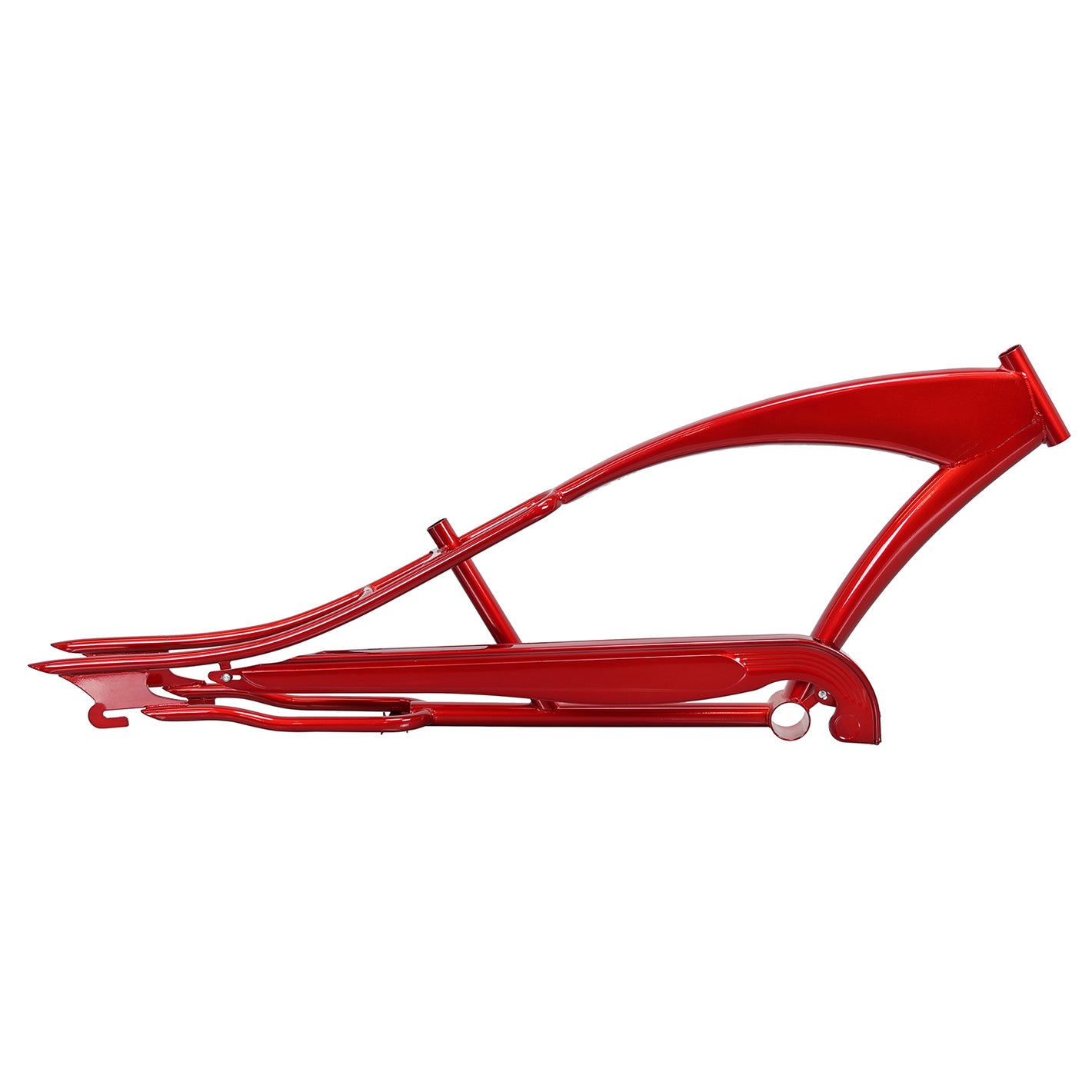 Micargi Puma Frame Stretch chopper bike Red 