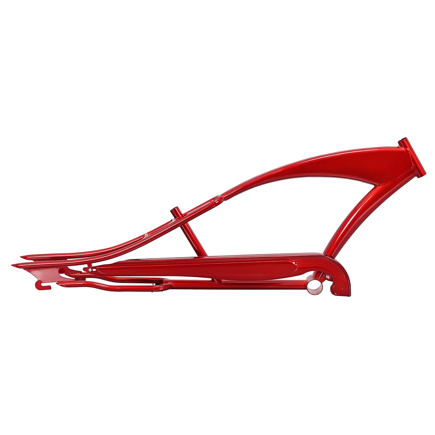 Micargi Puma Frame Stretch chopper bike Red 