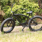 Micargi Luxe GT 26" Beach Cruiser Bikes wide saddle matte black