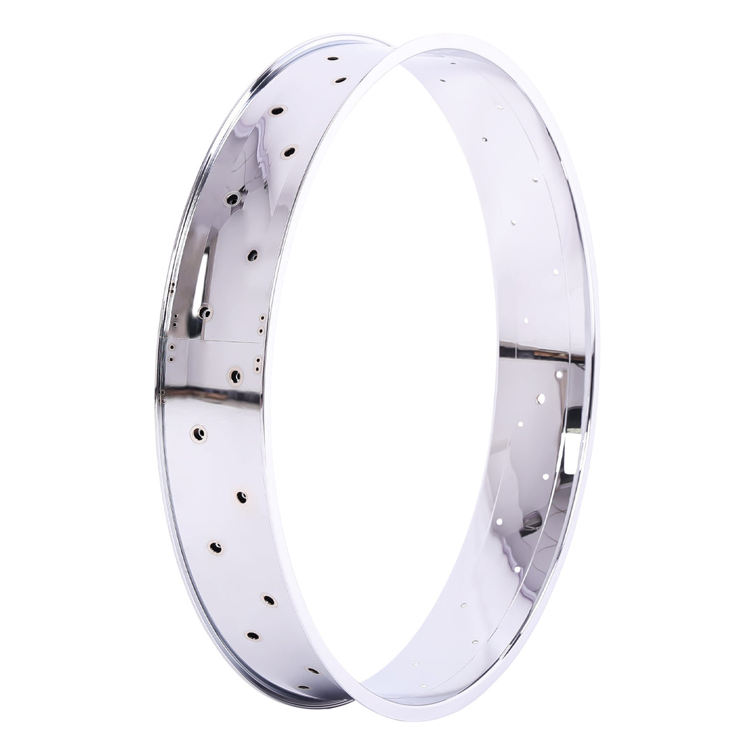 Micargi RM-TR95G2636-CP 26"x 3" 26"x4"x13Gx36H Mirror Chrome Bike Fat Rims