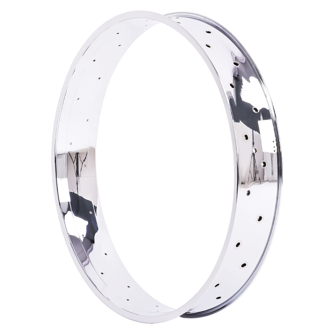 Micargi RM-TR95G2636-CP 26"x 3" 26"x4"x13Gx36H Mirror Chrome Bike Fat Rims