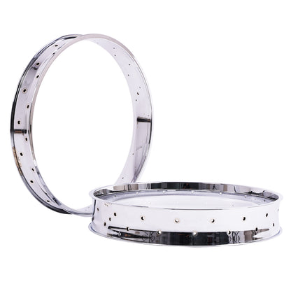 Micargi RM-TR95G2636-CP 26"x 3" 26"x4"x13Gx36H Mirror Chrome Bike Fat Rims