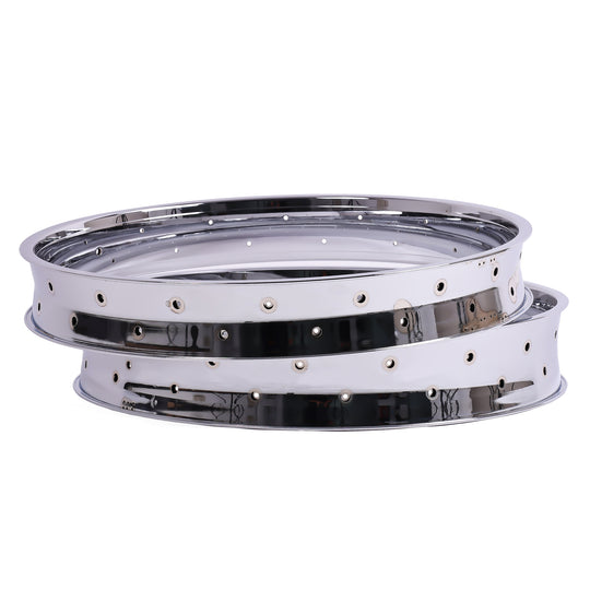 Micargi RM-TR95G2636-CP 26"x 3" 26"x4"x13Gx36H Mirror Chrome Bike Fat Rims